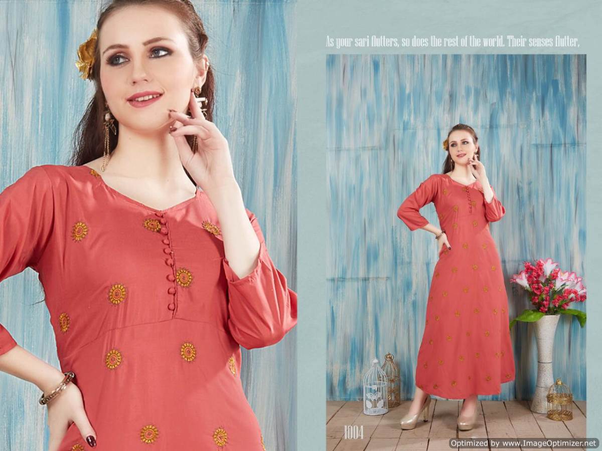 Anamika Kurti 1 Heavy Muzlin Kurti Collection